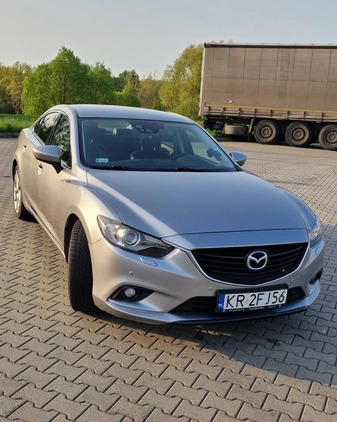 Mazda 6 cena 45700 przebieg: 253000, rok produkcji 2014 z Opalenica małe 191